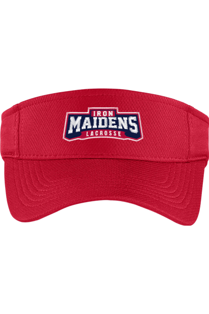 Iron Maidens Lacrosse Embroidered Visor Signature Lacrosse