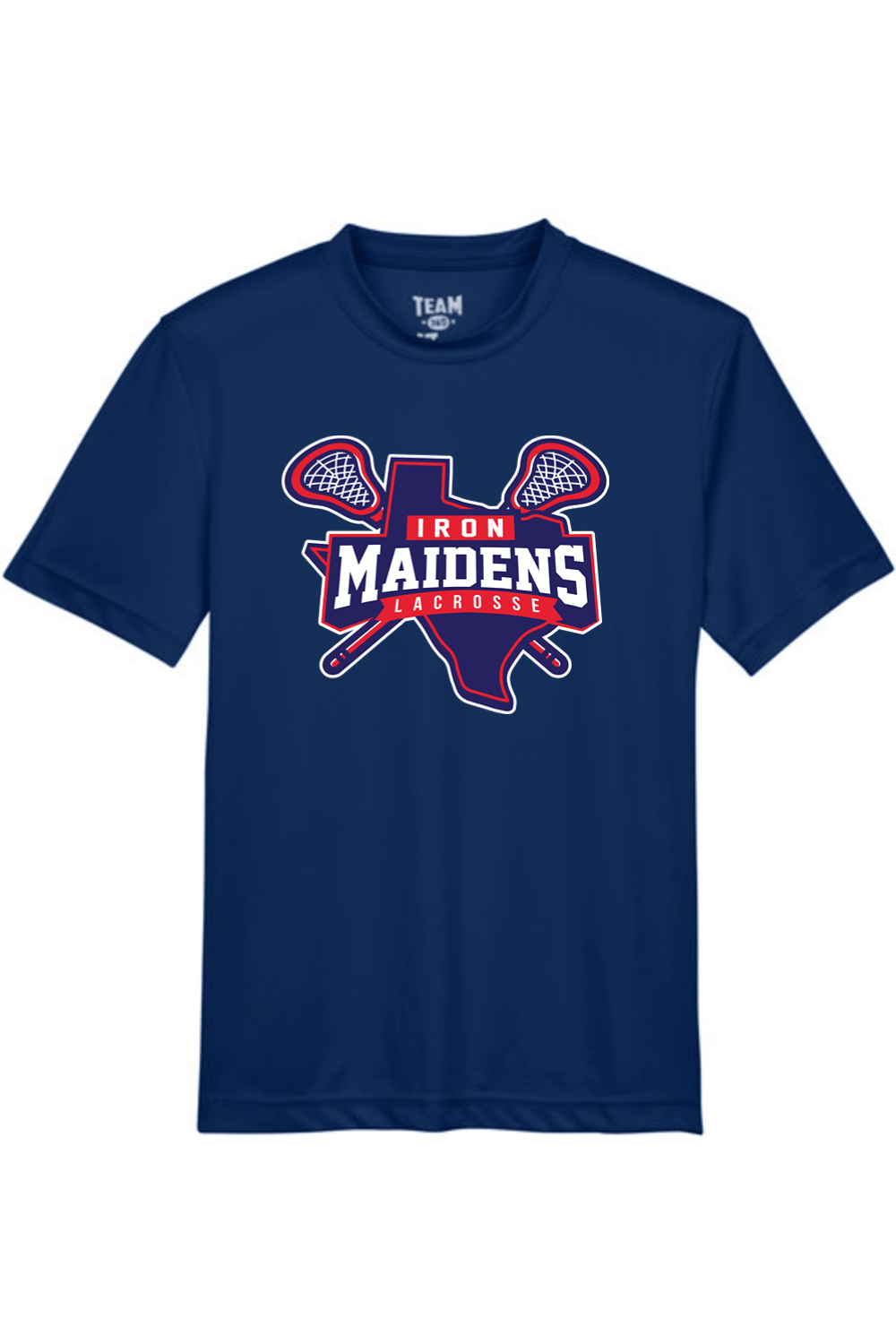 Iron Maidens Lacrosse Youth Athletic T-Shirt Signature Lacrosse