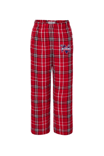 Iron Maidens Lacrosse Youth Flannel Pants Signature Lacrosse