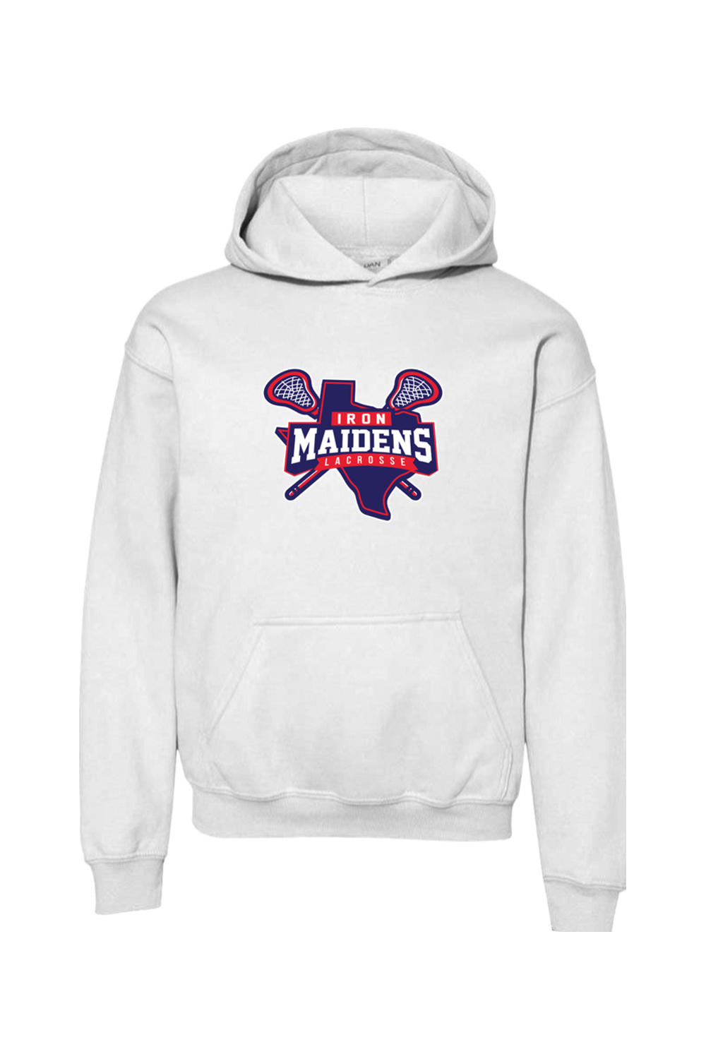 Iron Maidens Lacrosse Youth Hoodie Signature Lacrosse