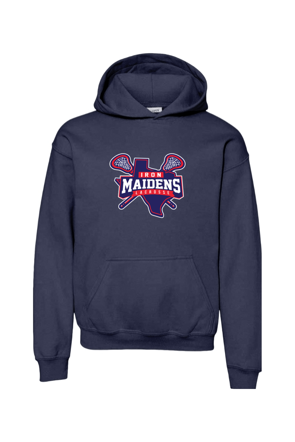 Iron Maidens Lacrosse Youth Hoodie Signature Lacrosse