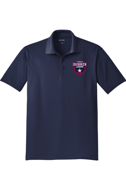 Ironmen Lacrosse Adult Embroidered Athletic Polo Signature Lacrosse