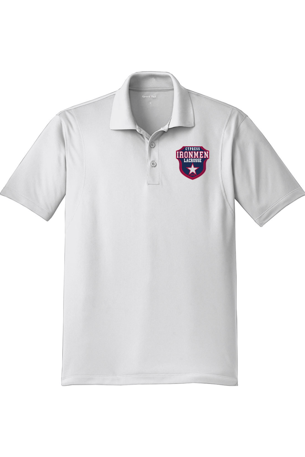 Ironmen Lacrosse Adult Embroidered Athletic Polo Signature Lacrosse