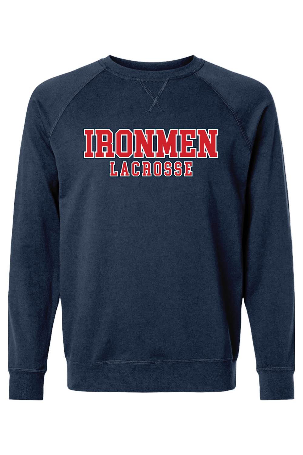 Ironmen Lacrosse Adult Heavyweight Raglan Long Sleeve Signature Lacrosse