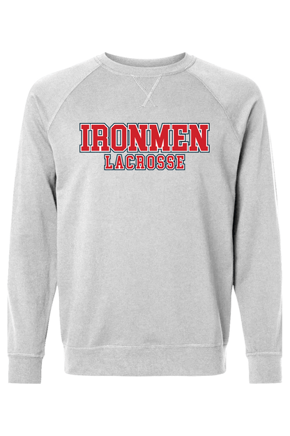 Ironmen Lacrosse Adult Heavyweight Raglan Long Sleeve Signature Lacrosse