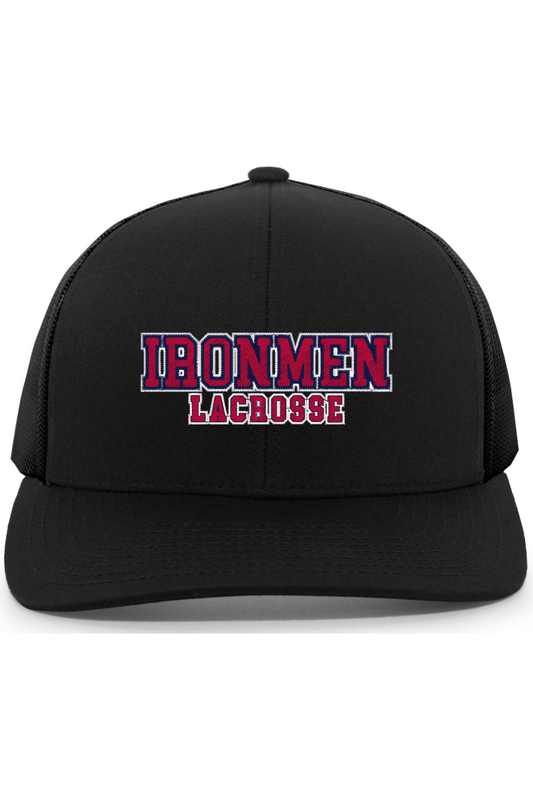 Ironmen Lacrosse Embroidered Trucker Hat Signature Lacrosse