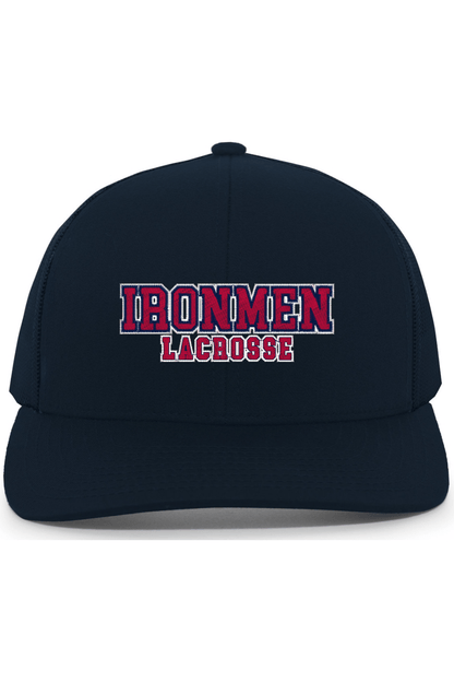 Ironmen Lacrosse Embroidered Trucker Hat Signature Lacrosse