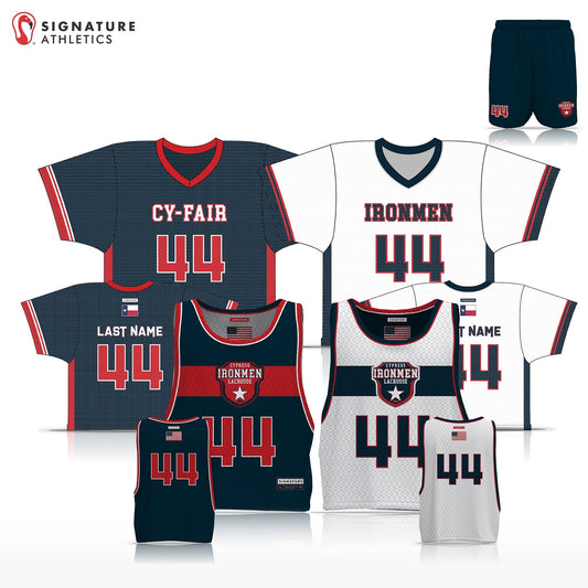 Ironmen Lacrosse Men's 4 Piece Player Package: 2U Signature Lacrosse