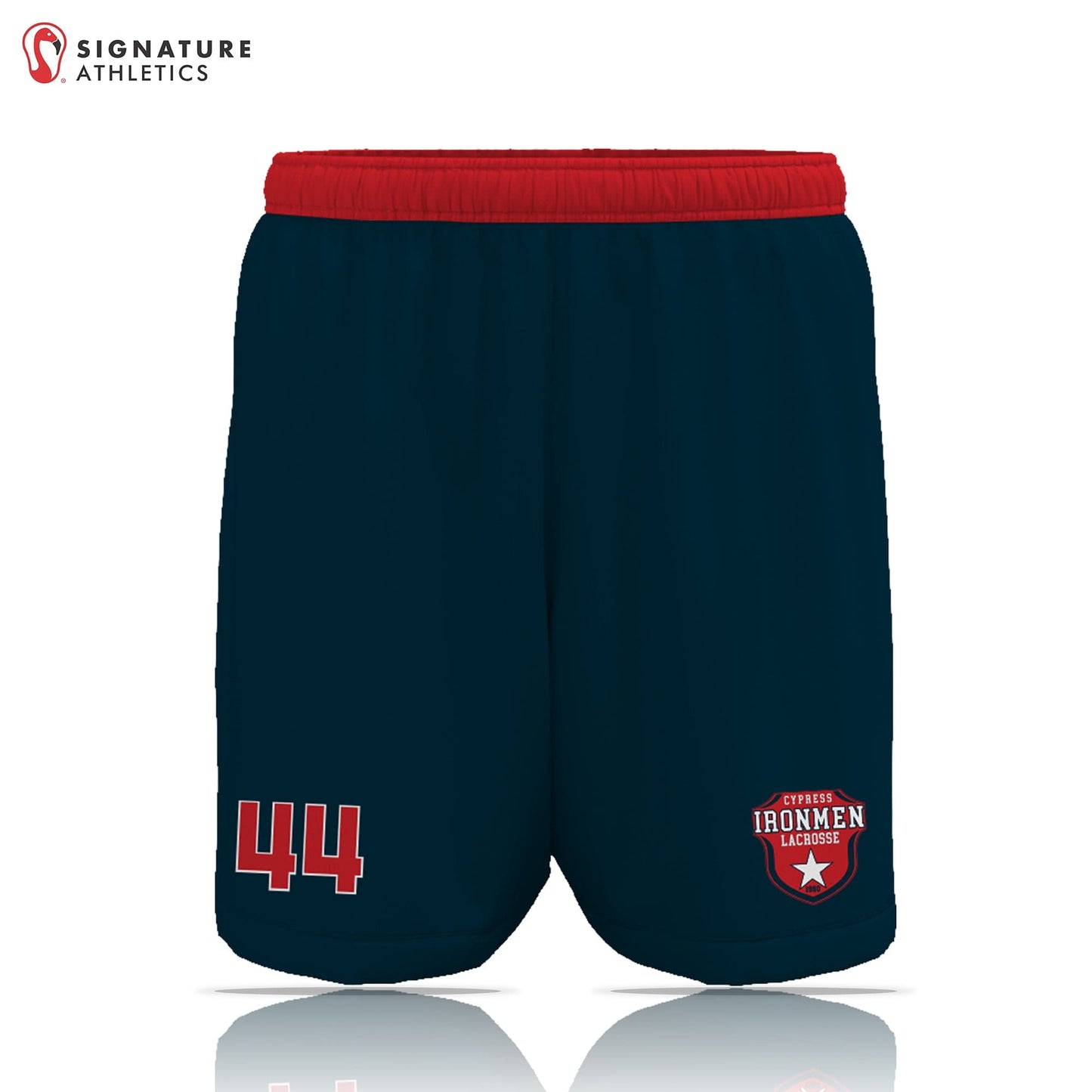 Ironmen Lacrosse Men's Player Game Shorts: 2U Signature Lacrosse