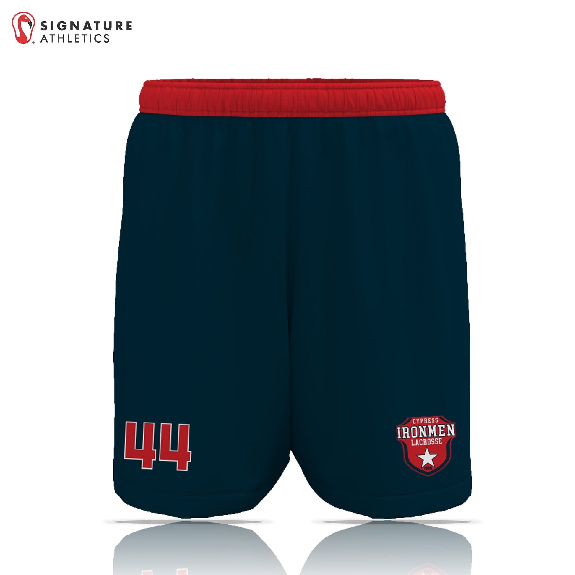 Ironmen Lacrosse Men's Player Game Shorts: 2U Signature Lacrosse