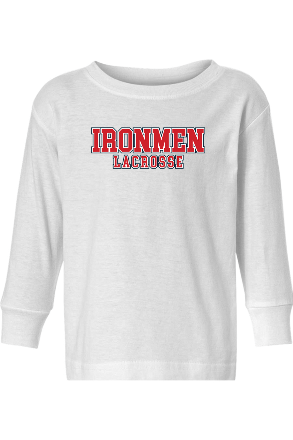 Ironmen Lacrosse Toddler Long Sleeve T-Shirt Signature Lacrosse