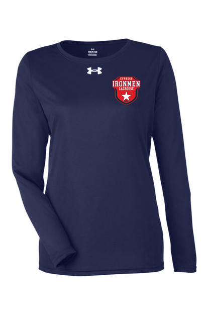 Ironmen Lacrosse Under Armour Ladies' Team Tech Long-Sleeve T-Shirt Signature Lacrosse