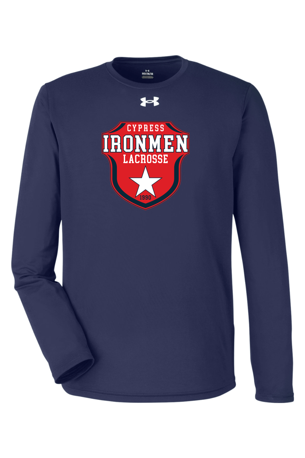 Ironmen Lacrosse Under Armour Men's Team Tech Long-Sleeve T-Shirt Signature Lacrosse