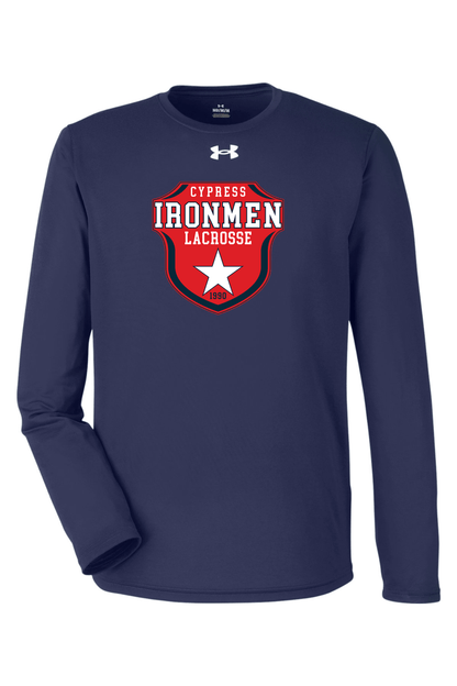 Ironmen Lacrosse Under Armour Men's Team Tech Long-Sleeve T-Shirt Signature Lacrosse