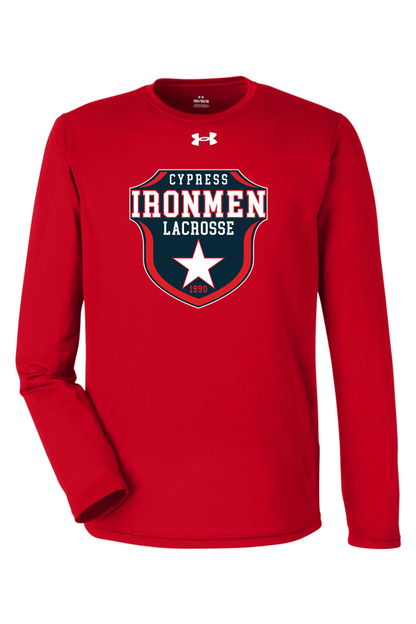Ironmen Lacrosse Under Armour Men's Team Tech Long-Sleeve T-Shirt Signature Lacrosse