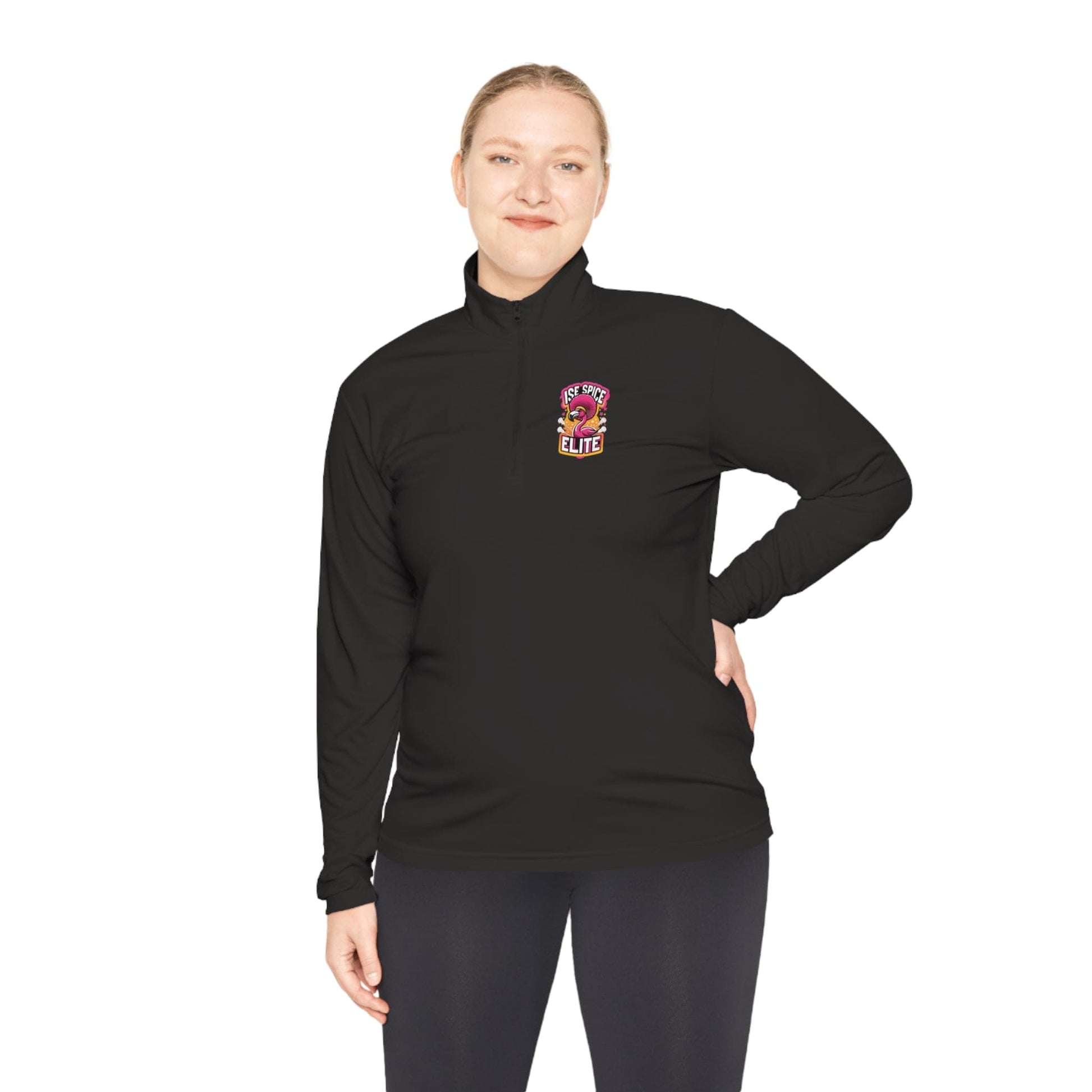 ISE Spice EL Adult Quarter-Zip Pullover Signature Lacrosse