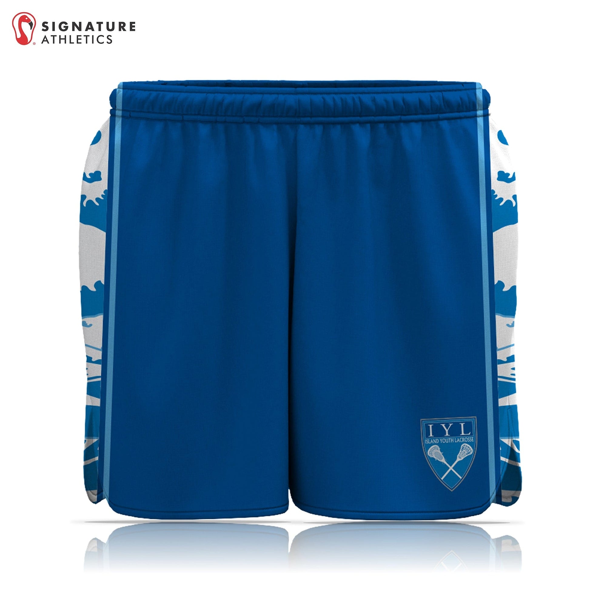 Island Breakers Lacrosse Women's Game Shorts: Breakers Girls 1/2 Signature Lacrosse