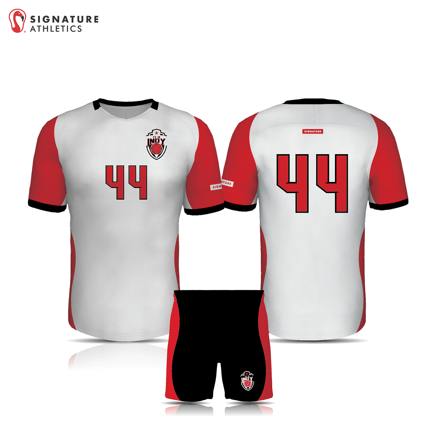 IUI Soccer Men's 2 Piece Player Home Package: FC Indy Signature Lacrosse