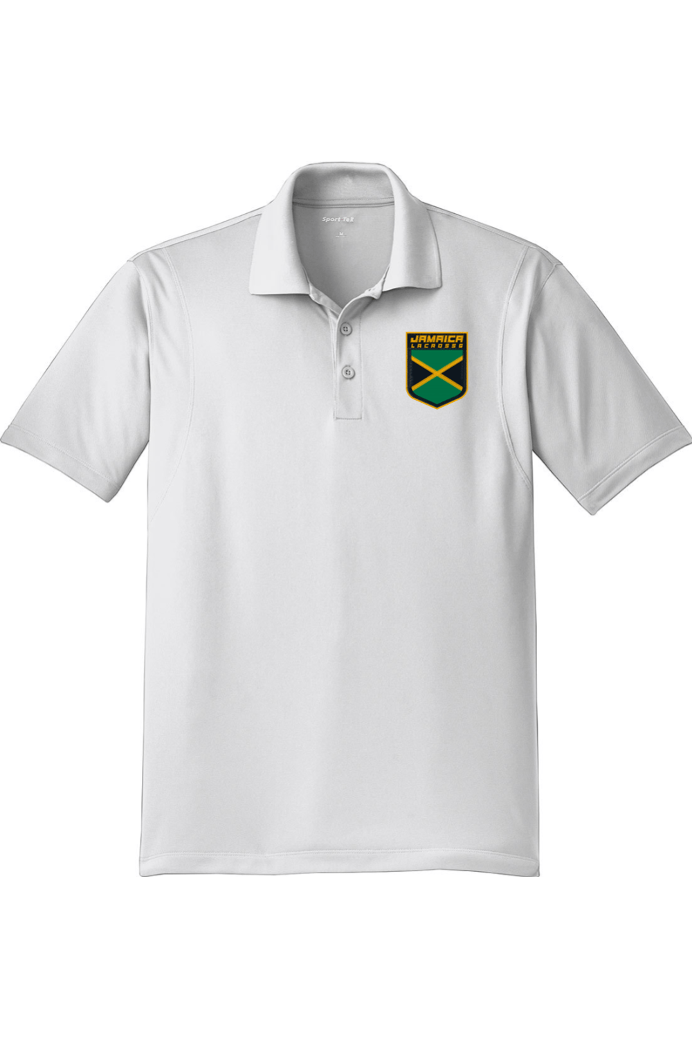 Jamaica Lacrosse Adult Embroidered Athletic Polo Signature Lacrosse