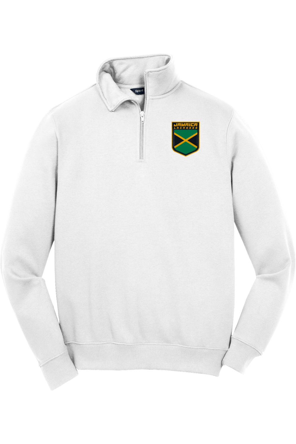 Jamaica Lacrosse Adult Embroidered Quarter-Zip Pullover Signature Lacrosse