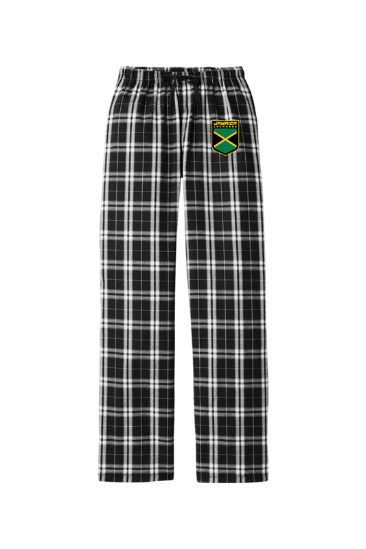 Jamaica Lacrosse Adult Women's Flannel Plaid Pants Signature Lacrosse