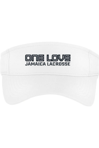 Jamaica Lacrosse Embroidered Visor Signature Lacrosse