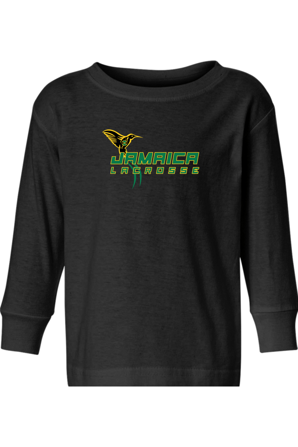 Jamaica Lacrosse Toddler Long Sleeve T-Shirt Signature Lacrosse