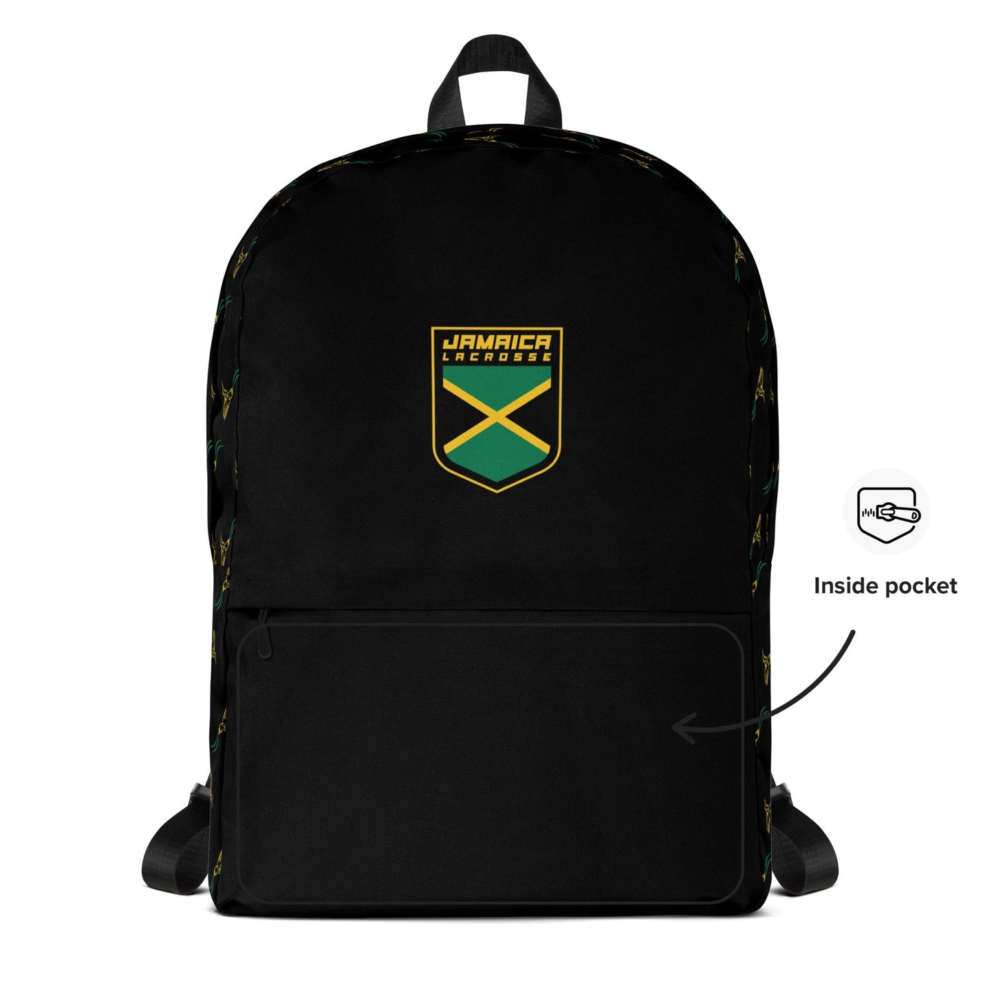 Jamaica Lacrosse Travel Backpack Signature Lacrosse