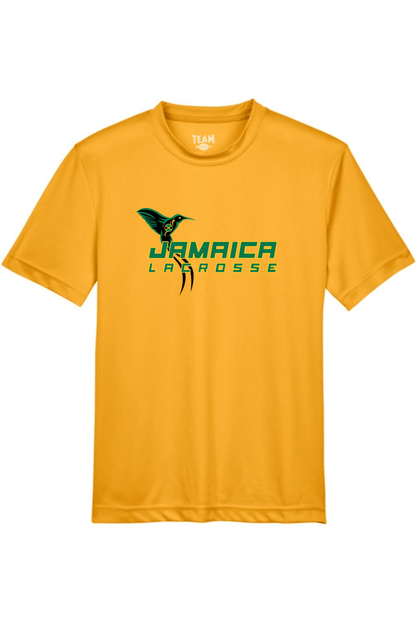 Jamaica Lacrosse Youth Athletic T-Shirt Signature Lacrosse