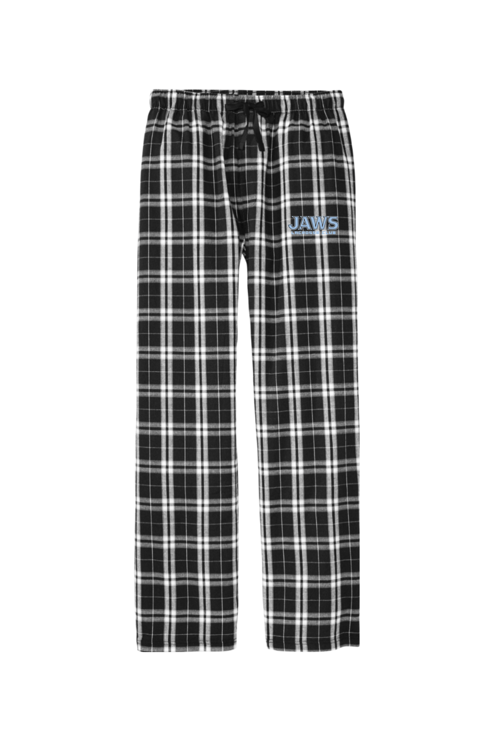 Jaws Lacrosse Adult Men's Flannel Plaid Pants Signature Lacrosse