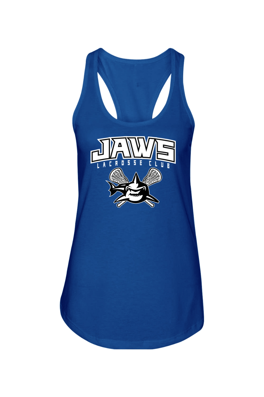 Jaws Lacrosse Club Adult Women's Tank Top Signature Lacrosse