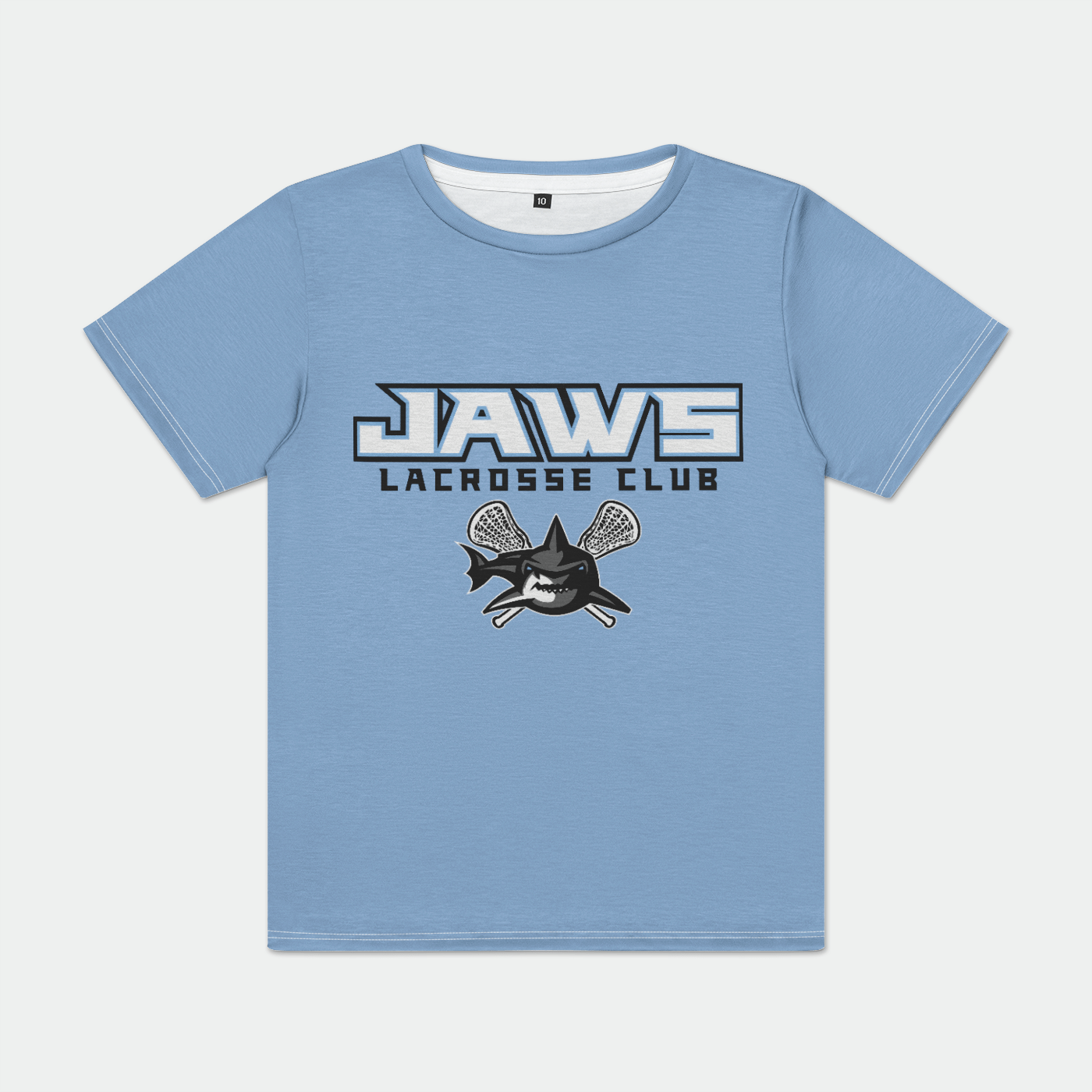 Jaws Lacrosse Club Athletic T-Shirt Signature Lacrosse