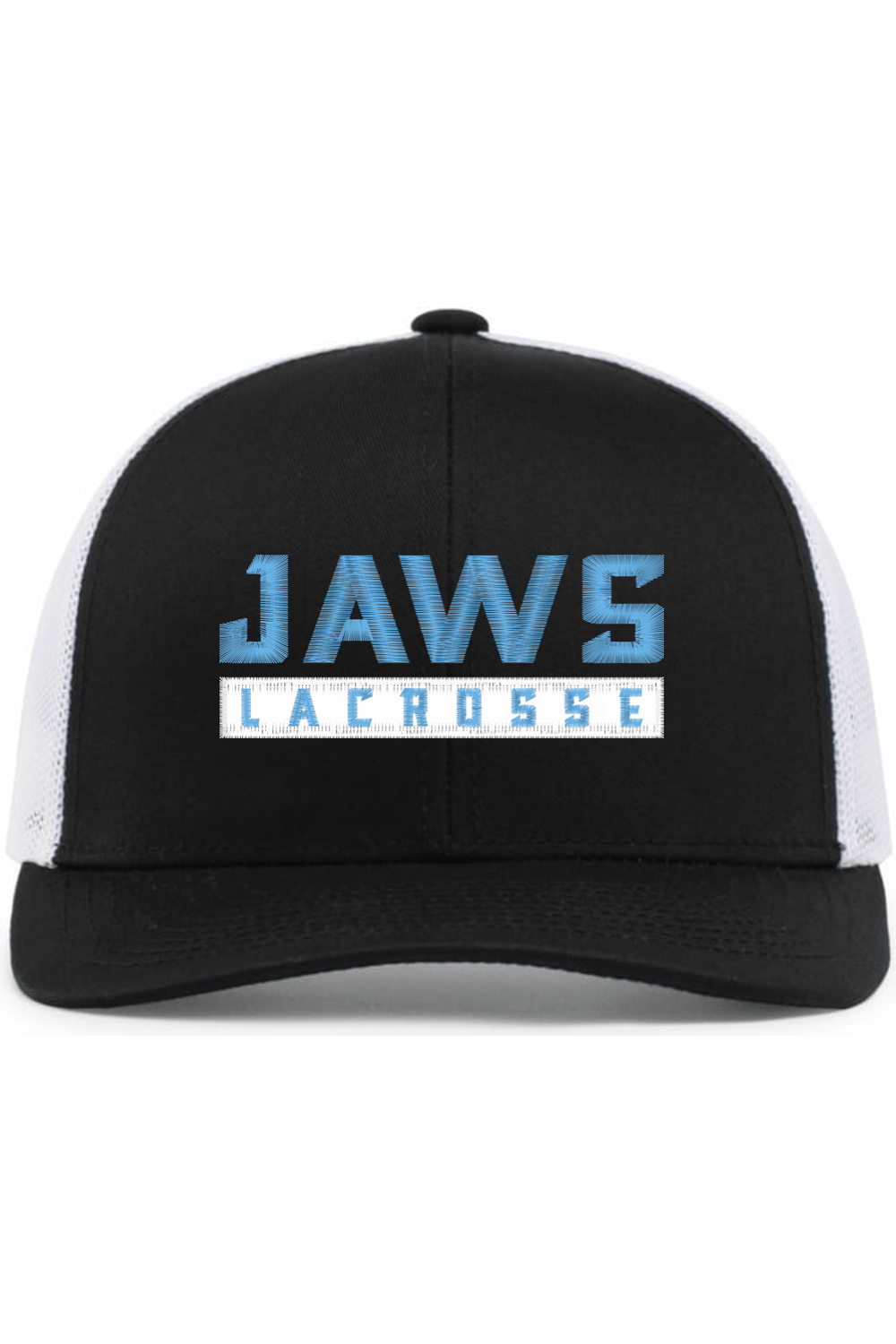 Jaws Lacrosse Club Embroidered Trucker Hat Signature Lacrosse
