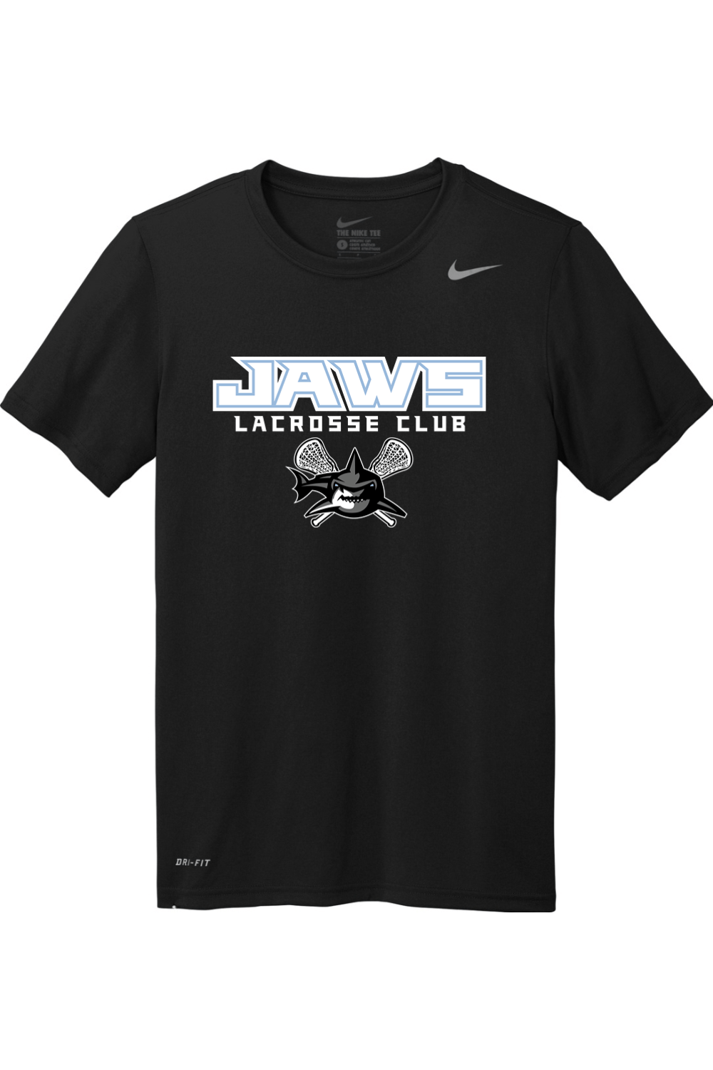 Jaws Lacrosse Club Nike Team rLegend Tee Signature Lacrosse