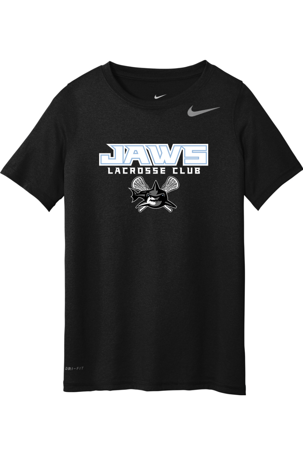 Jaws Lacrosse Club Nike Youth Team rLegend Tee Signature Lacrosse