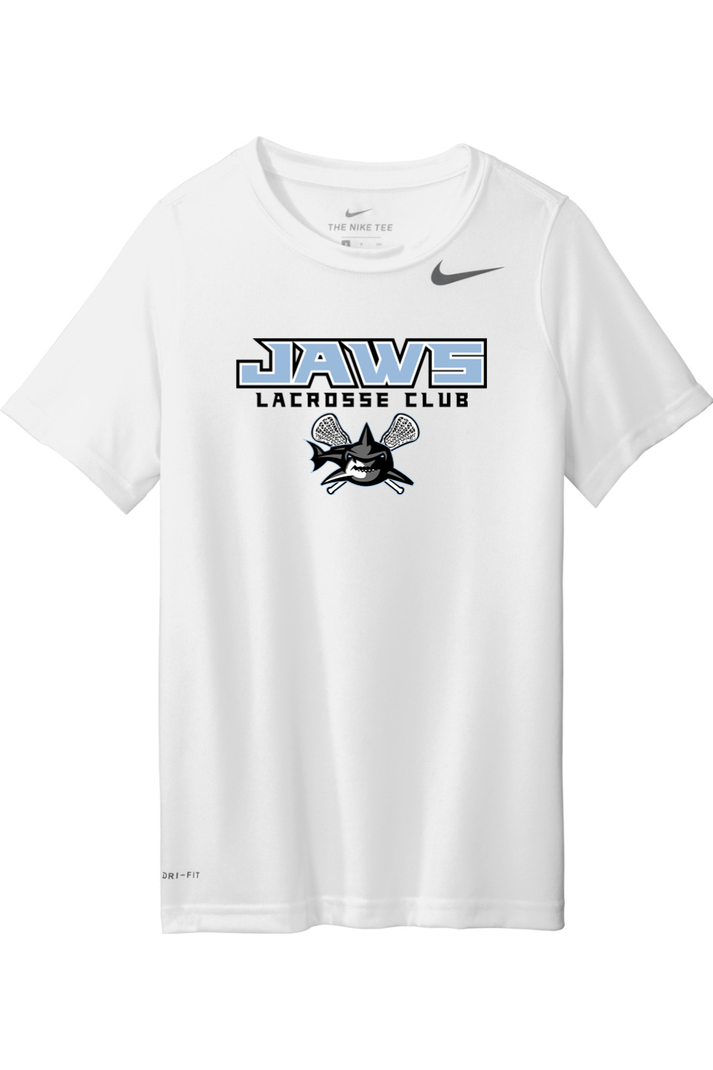 Jaws Lacrosse Club Nike Youth Team rLegend Tee Signature Lacrosse