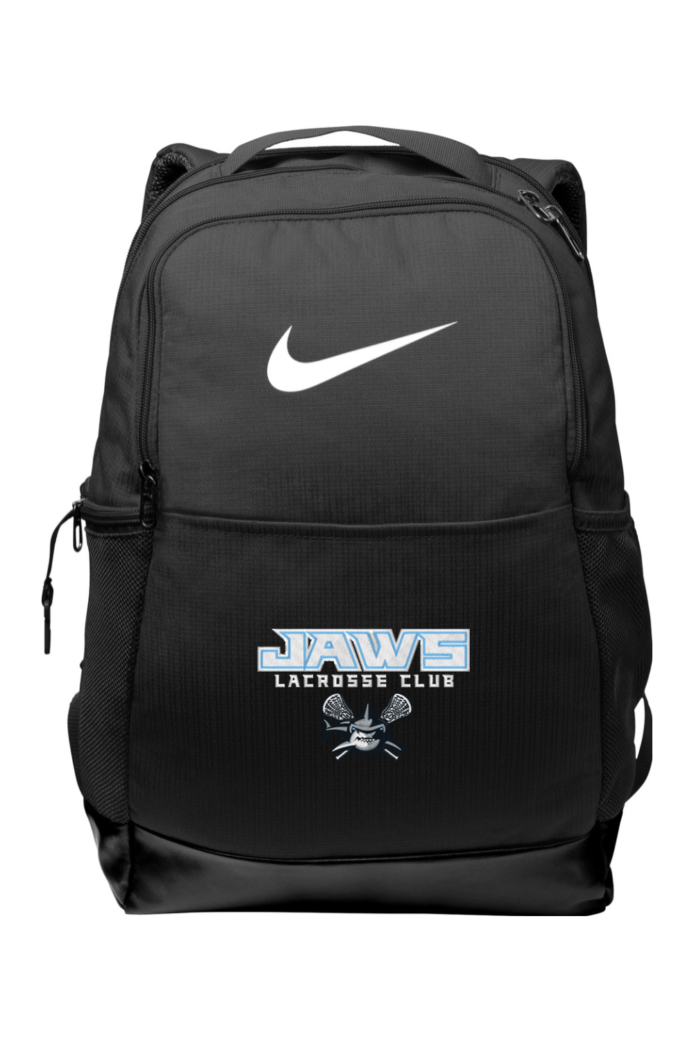 Jaws Lacrosse Embroidered Nike Brasilia Medium Backpack Signature Lacrosse
