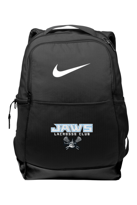 Jaws Lacrosse Embroidered Nike Brasilia Medium Backpack Signature Lacrosse