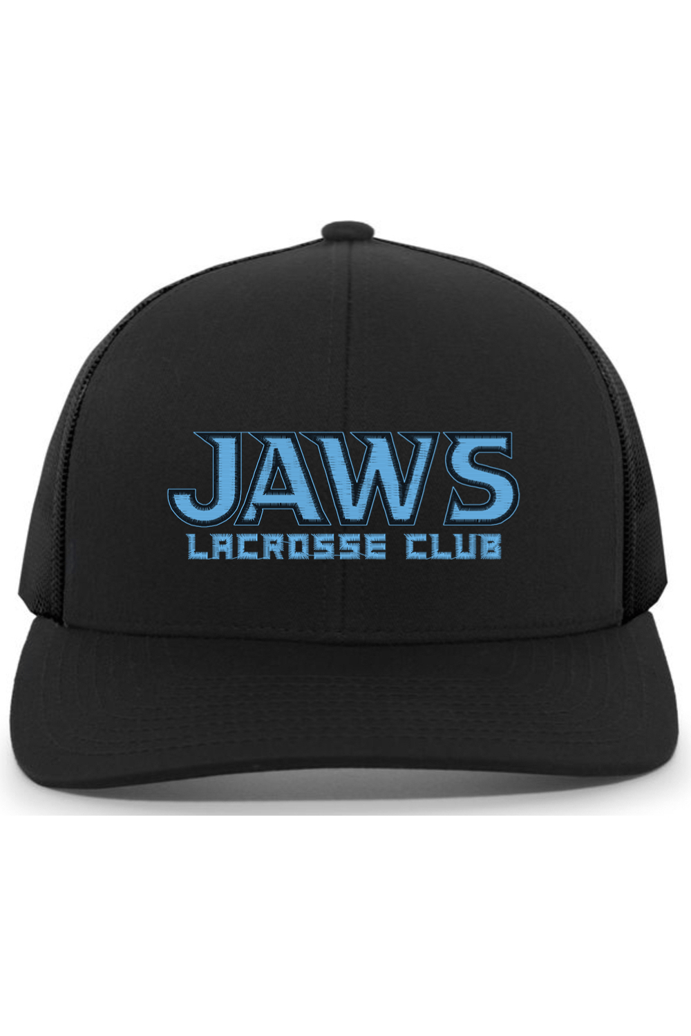 Jaws Lacrosse Embroidered Trucker Hat Signature Lacrosse
