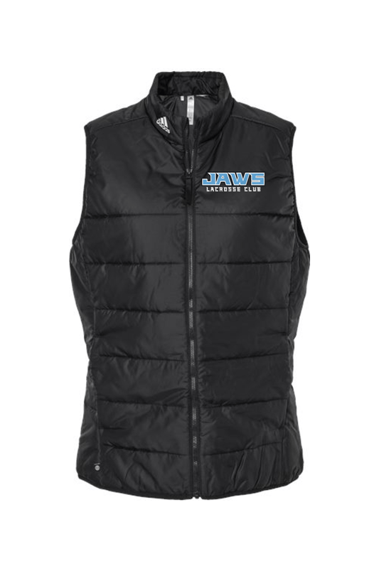 Jaws Lacrosse Women's Puffer Vest Signature Lacrosse