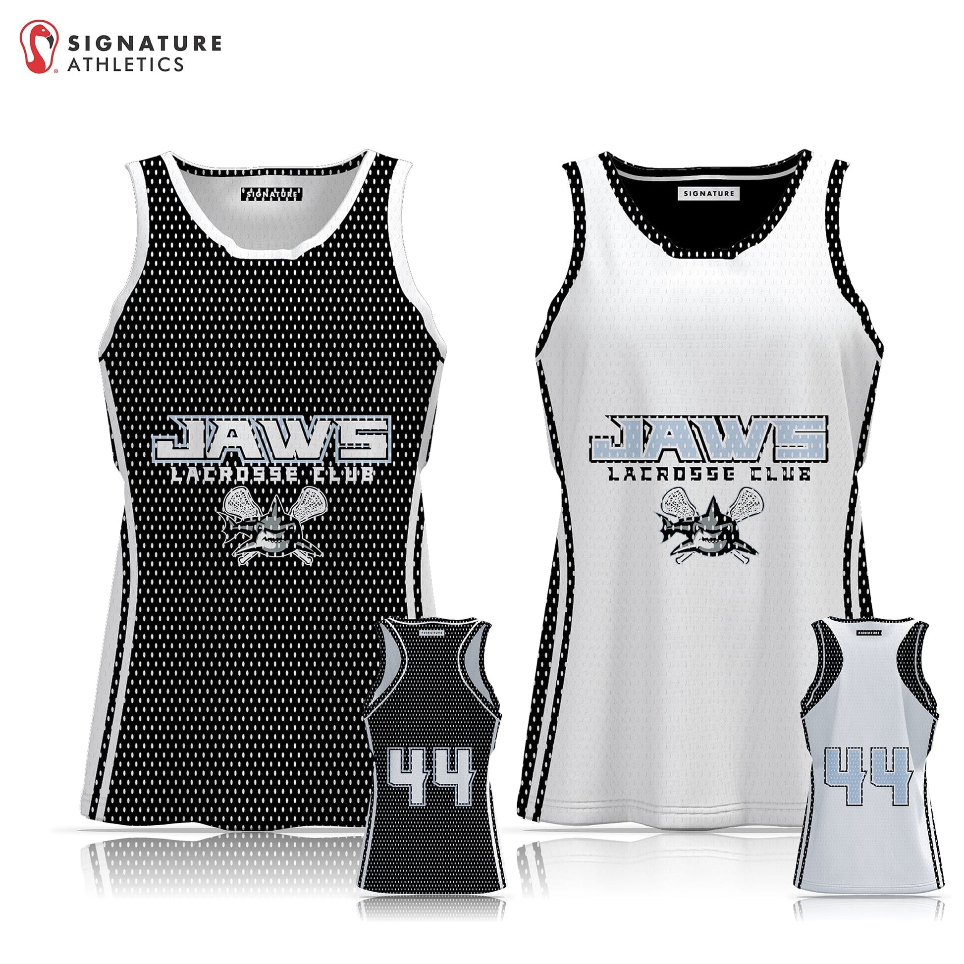 Jaws Lacrosse Women's Reversible Practice Pinnie Signature Lacrosse