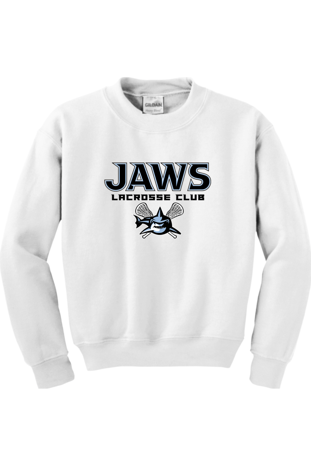 Jaws Lacrosse Youth Sweatshirt Signature Lacrosse