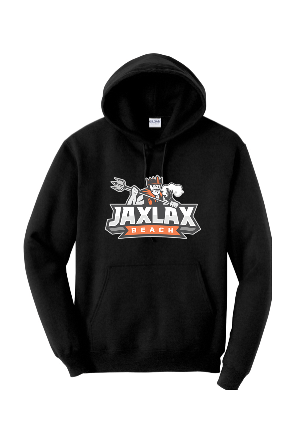 Jax Lax Beach Adult Heavyweight Hoodie Signature Lacrosse