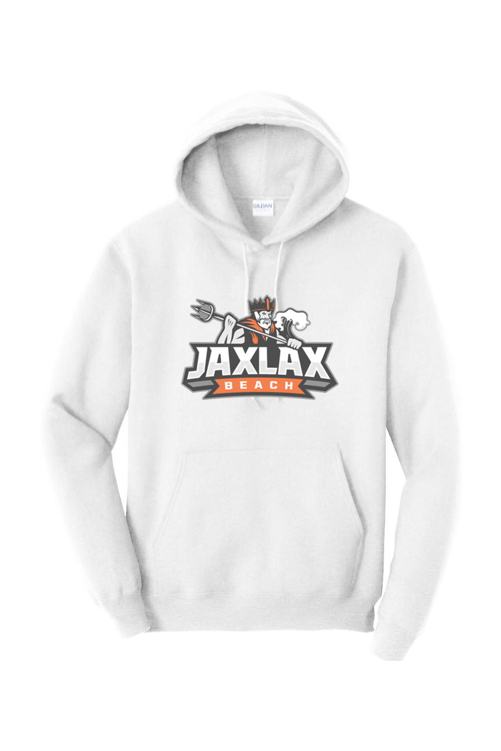 Jax Lax Beach Adult Heavyweight Hoodie Signature Lacrosse