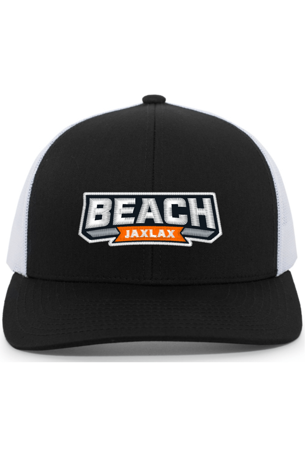 Jax Lax Beach Embroidered Trucker Hat Signature Lacrosse