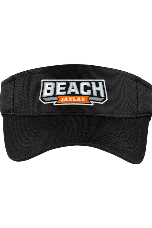 Jax Lax Beach Embroidered Visor Signature Lacrosse