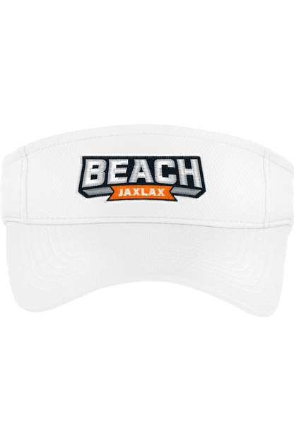 Jax Lax Beach Embroidered Visor Signature Lacrosse