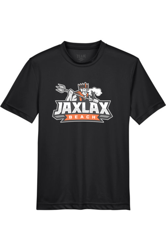 Jax Lax Beach Youth Athletic T-Shirt Signature Lacrosse