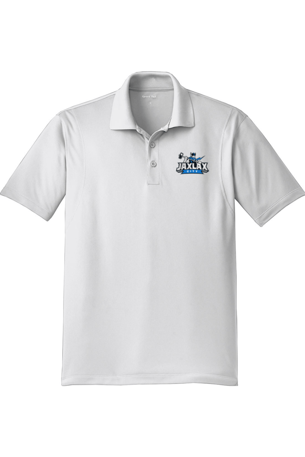 Jax Lax City Adult Embroidered Athletic Polo Signature Lacrosse