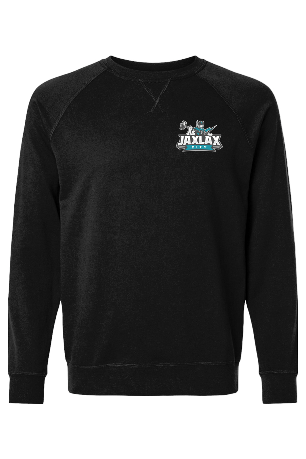 Jax Lax City Adult Heavyweight Raglan Long Sleeve Signature Lacrosse